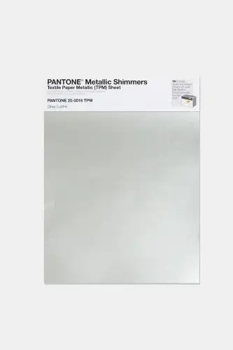 Artikelbild des Artikels “PANTONE® METALLIC SHIMMERS SHEET 20-0016 TPM Gray Lustre “