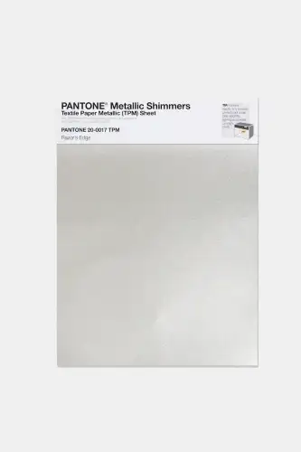Artikelbild des Artikels “PANTONE® METALLIC SHIMMERS SHEET 20-0017 TPM Razor‘s Edge “