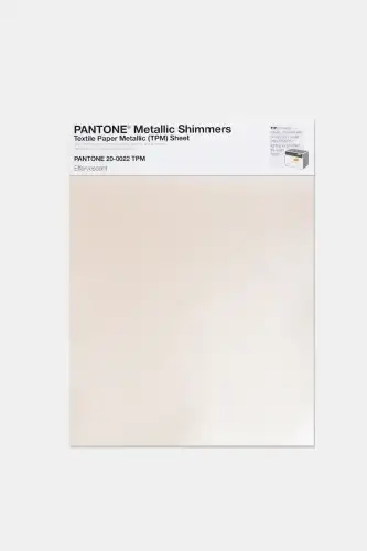 Artikelbild des Artikels “PANTONE® METALLIC SHIMMERS SHEET 20-0022 TPM Effervescent “