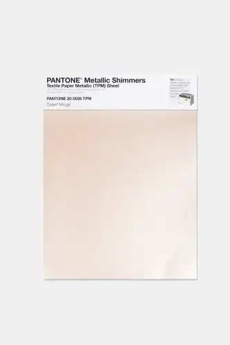 Artikelbild des Artikels “PANTONE® METALLIC SHIMMERS SHEET 20-0026 TPM Desert Mirage “