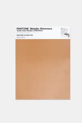 Artikelbild des Artikels “PANTONE® METALLIC SHIMMERS SHEET 20-0029 TPM Bronze Medal “