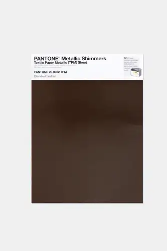 Artikelbild des Artikels “PANTONE® METALLIC SHIMMERS SHEET 20-0032 TPM Blackbird Feather “