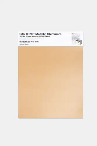 Artikelbild des Artikels “PANTONE® METALLIC SHIMMERS SHEET 20-0035 TPM Space Sand “
