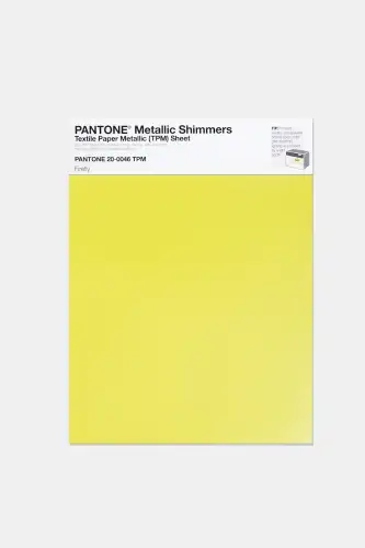 Artikelbild des Artikels “PANTONE® METALLIC SHIMMERS SHEET 20-0046 TPM Firefly “