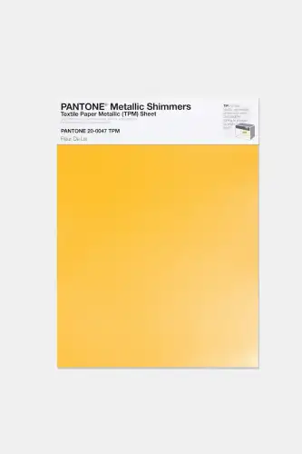 Artikelbild des Artikels “PANTONE® METALLIC SHIMMERS SHEET 20-0047 TPM Fleur De Lis “