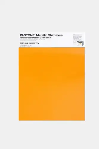 Artikelbild des Artikels “PANTONE® METALLIC SHIMMERS SHEET 20-0053 TPM Gilded Pleasure “