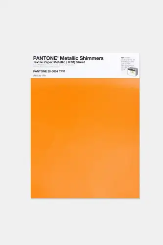 Artikelbild des Artikels “PANTONE® METALLIC SHIMMERS SHEET 20-0054 TPM Amber Ale “