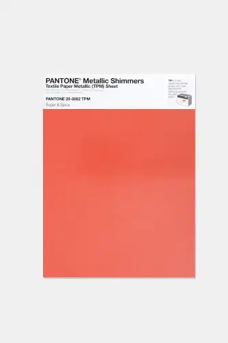Artikelbild des Artikels “PANTONE® METALLIC SHIMMERS SHEET 20-0062 TPM Sugar & Spice “