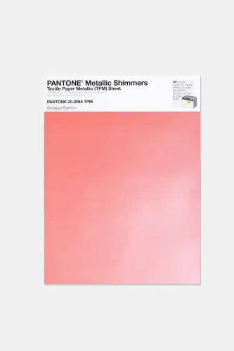 Artikelbild des Artikels “PANTONE® METALLIC SHIMMERS SHEET 20-0065 TPM Sockeye Salmon “