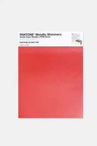 Artikelbild des Artikels “PANTONE® METALLIC SHIMMERS SHEET 20-0066 TPM Lilium Luster “