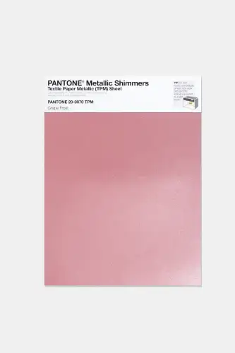 Artikelbild des Artikels “PANTONE® METALLIC SHIMMERS SHEET 20-0070 TPM Grape Frost “