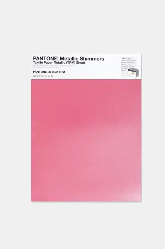 Artikelbild des Artikels “PANTONE® METALLIC SHIMMERS SHEET 20-0072 TPM Raspberry Soda “