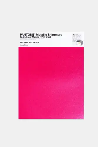 Artikelbild des Artikels “PANTONE® METALLIC SHIMMERS SHEET 20-0074 TPM Berry Gloss “