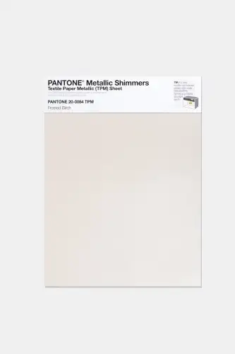 Artikelbild des Artikels “PANTONE® METALLIC SHIMMERS SHEET 20-0084 TPM Frosted Birch “