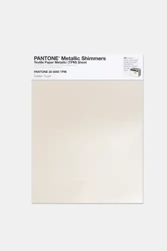 Artikelbild des Artikels “PANTONE® METALLIC SHIMMERS SHEET 20-0085 TPM Golden Touch “