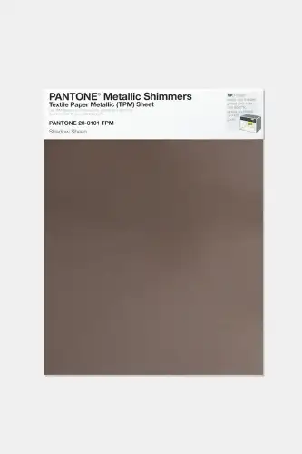 Artikelbild des Artikels “PANTONE® METALLIC SHIMMERS SHEET 20-0101 TPM Shadow Sheen “