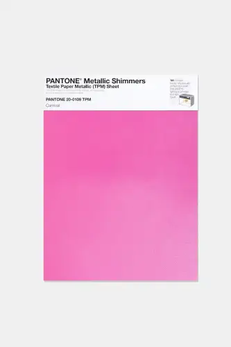 Artikelbild des Artikels “PANTONE® METALLIC SHIMMERS SHEET 20-0109 TPM Carnival “