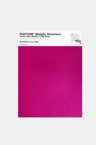 Artikelbild des Artikels “PANTONE® METALLIC SHIMMERS SHEET 20-0112 TPM Celebration “
