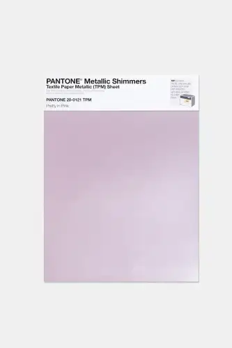 Artikelbild des Artikels “PANTONE® METALLIC SHIMMERS SHEET 20-0121 TPM Pretty in Pink “