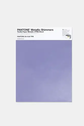 Artikelbild des Artikels “PANTONE® METALLIC SHIMMERS SHEET 20-0128 TPM Violaceous “