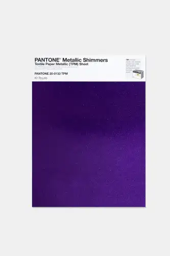 Artikelbild des Artikels “PANTONE® METALLIC SHIMMERS SHEET 20-0133 TPM Kir Royale “