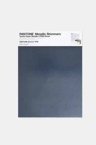Artikelbild des Artikels “PANTONE® METALLIC SHIMMERS SHEET 20-0137 TPM Black Oyster “