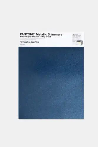 Artikelbild des Artikels “PANTONE® METALLIC SHIMMERS SHEET 20-0141 TPM Azurite “