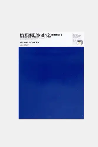 Artikelbild des Artikels “PANTONE® METALLIC SHIMMERS SHEET 20-0144 TPM Laser Beam “