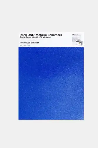 Artikelbild des Artikels “PANTONE® METALLIC SHIMMERS SHEET 20-0146 TPM Magnetic Blue “