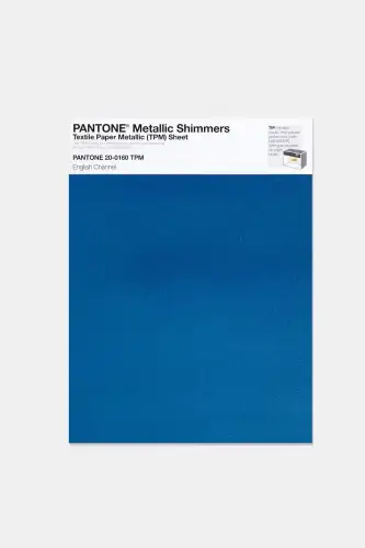 Artikelbild des Artikels “PANTONE® METALLIC SHIMMERS SHEET 20-0160 TPM English Channel “