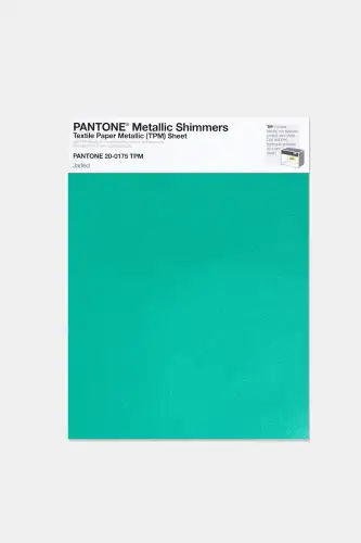 Artikelbild des Artikels “PANTONE® METALLIC SHIMMERS SHEET 20-0175 TPM Jaded “