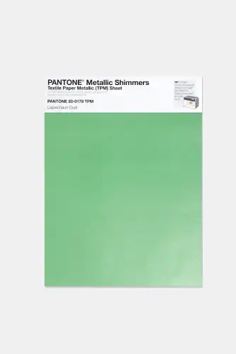 Artikelbild des Artikels “PANTONE® METALLIC SHIMMERS SHEET 20-0179 TPM Leprechaun Dust “
