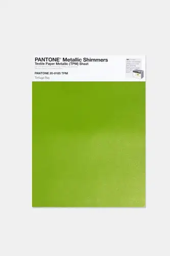 Artikelbild des Artikels “PANTONE® METALLIC SHIMMERS SHEET 20-0185 TPM Tortuga Bay “