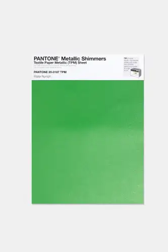 Artikelbild des Artikels “PANTONE® METALLIC SHIMMERS SHEET 20-0187 TPM Water Nymph “