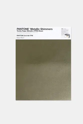 Artikelbild des Artikels “PANTONE® METALLIC SHIMMERS SHEET 20-0189 TPM Dewy Mulch “