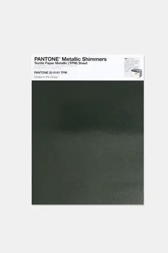 Artikelbild des Artikels “PANTONE® METALLIC SHIMMERS SHEET 20-0191 TPM Snake in the Grass “