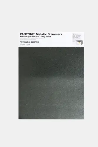Artikelbild des Artikels “PANTONE® METALLIC SHIMMERS SHEET 20-0192 TPM Mantilla Comb “