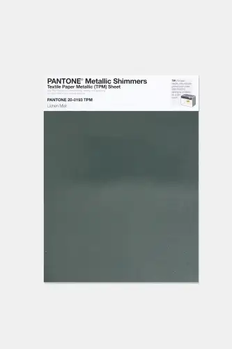 Artikelbild des Artikels “PANTONE® METALLIC SHIMMERS SHEET 20-0193 TPM Lichen Mist “