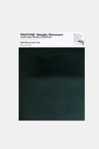 Artikelbild des Artikels “PANTONE® METALLIC SHIMMERS SHEET 20-0194 TPM Blackened Blue “