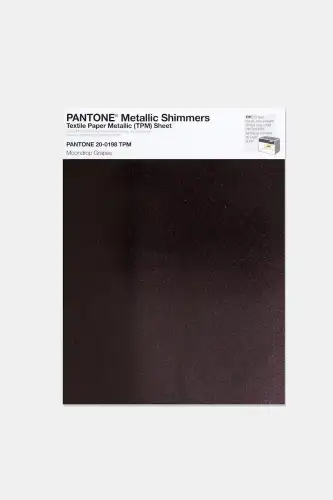 Artikelbild des Artikels “PANTONE® METALLIC SHIMMERS SHEET 20-0198 TPM Moondrop Grapes “