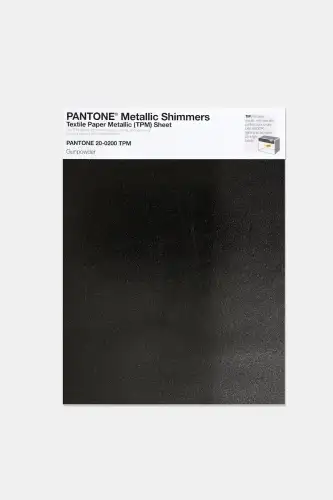 Artikelbild des Artikels “PANTONE® METALLIC SHIMMERS SHEET 20-0200 TPM Gunpowder “