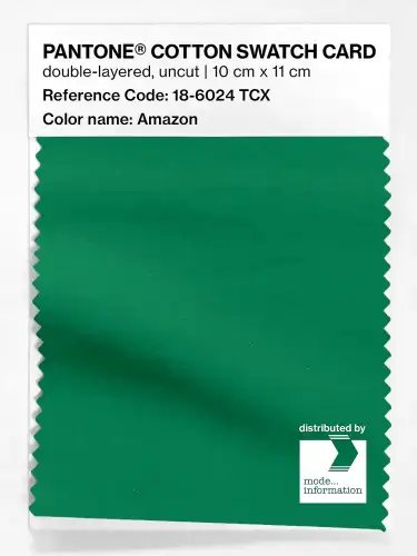 PANTONE® COTTON SWATCH CARD 18-6024 TCX Amazon