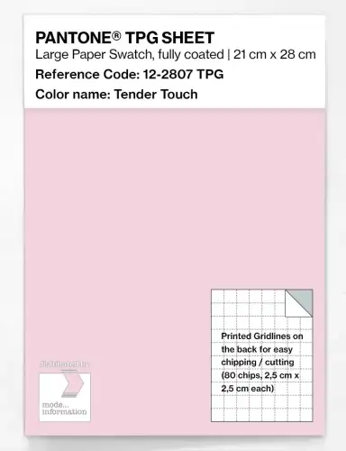 PANTONE® TPG SHEET 12-2807 TPG Tender Touch