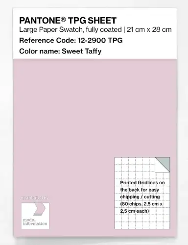 Artikelbild des Artikels “PANTONE® TPG SHEET 12-2900 TPG Sweet Taffy “