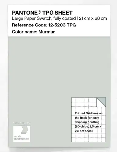 PANTONE® TPG SHEET 12-5203 TPG Murmur
