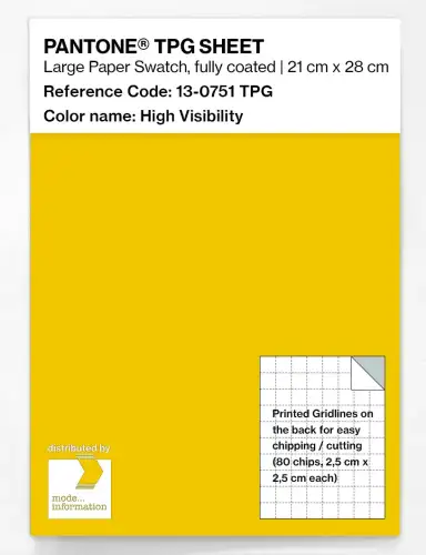 PANTONE® TPG SHEET 13-0751 TPG High Visibility