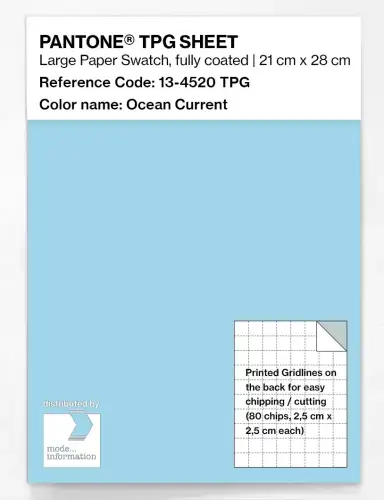 PANTONE® TPG SHEET 13-4520 TPG Ocean Current