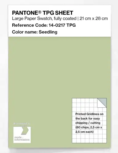 PANTONE® TPG SHEET 14-0217 TPG Seedling