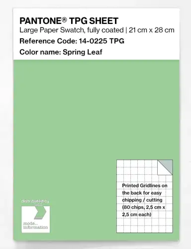 Artikelbild des Artikels “PANTONE® TPG SHEET 14-0225 TPG Spring Leaf “