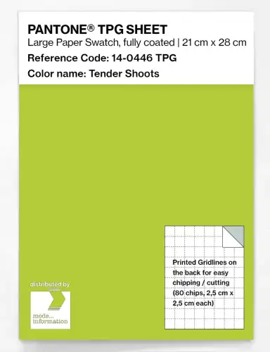 PANTONE® TPG SHEET 14-0446 TPG Tender Shoots